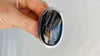 Hypersthene & Silver Ring. Size 7. Sterling Silver. Oversized. 0739
