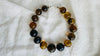 Huge Graduated Amber Round Bead Necklace. Dramatic and Gorgeous!
