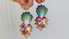 Alebrije Heart Earrings. Sterling Silver. Atelier Aadya - Aadya Bazaar