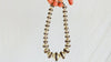 Tuareg Graduated Silver & Wood Necklace. - Aadya Bazaar