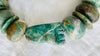 Guatemalita Necklace with Jadeite and Silver. Replica