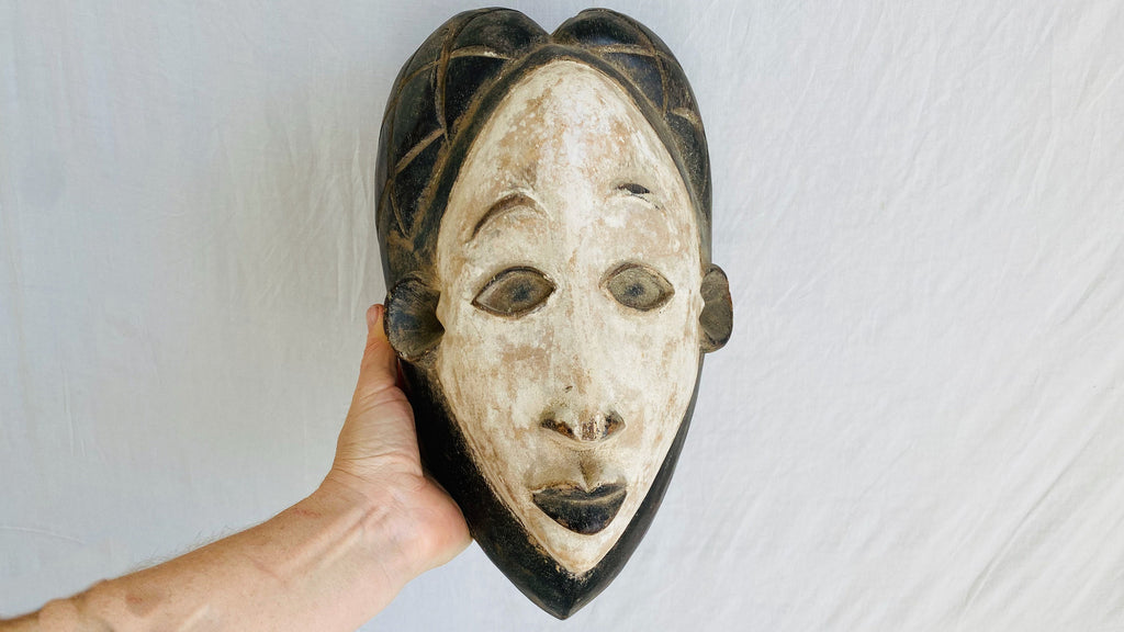 Kwele Mask. Gabon Africa . African Mask.