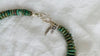 Guatemalita Jade Necklace. Graduated Disks Necklace. Guatemalan. - Aadya Bazaar