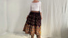 Vintage Rabari Long Embroidered Skirt. Hand Embroidered. 0489