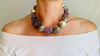 Fluorite & Sterling Silver Necklace.
