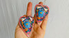 Alebrije Heart Earrings. Sterling Silver. Atelier Aadya