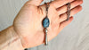 Squash Blossom, Fossilized Coral & Sterling Silver Necklace. 0976