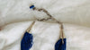 Multi-Strand Lapis Lazuli Necklace. Sterling Silver. 1229