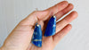 Lapis Lazuli & Sterling Silver Drop Earrings.