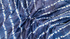 Silk Indigo Shibori Tie Dye Kaftan.