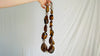 Huge Amber Beaded Necklace. Mexican Amber. Dramatic and Gorgeous! - Aadya Bazaar