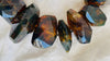 Huge Graduated Amber Necklace. Faceted. Mexican Amber. Dramatic and Gorgeous!