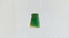 Ancient Zapotec Jade Pendant on Silver Chain. Adze. - Aadya Bazaar