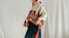 Wool Pompom Shawl. Embroidered & Tassels. Mayan. Chamula. Mexico. 0161