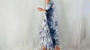 Indigo Shibori Tie Dye Kaftan. Cotton Caftan. - Aadya Bazaar