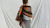 Vintage Rabari Wool Shawl & Throw. Mirror Work. Embroidered 0010 - Aadya Bazaar