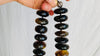 Mexican Amber and Silver Yalalag Cross Necklace. - Aadya Bazaar