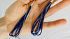 Lapis and Sterling Earrings - Aadya Bazaar