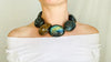 Labradorite & Ammonite Necklace.