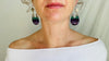 Rainbow Fluorite & Silver Earrings. Atelier Aadya. 0147 - Aadya Bazaar