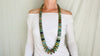 Mayan Guatemalita Jade Heishi Necklace. Guatemalan.