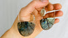 Labradorite And Sterling Earrings. Lovely Flash - Aadya Bazaar