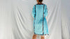 Vintage Traditional Balochi Hand-Embroidered Satin Dress. XS-M