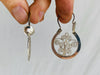 Filigree Earrings Hoops. Oaxacan. Sterling Silver. Mexico. Frida Kahlo