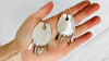 Sterling Silver Fringe Earrings. Atelier Aadya