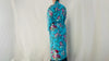 Cotton Velvet Printed Robe. Luxe Robe. Velveteen