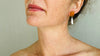 Amber Post Earrings. Sterling Silver. Atelier Aadya. 0464