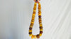 Vintage Berber Necklace. Faux Amber. Tiznit, Morocco