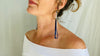 Lapis and Sterling Earrings - Aadya Bazaar