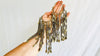 Huge Vintage Kuchi Tribal Earrings. Gauged