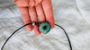 Mayan Green Jade Pendant. Hand-Carved Adze. Guatemala.
