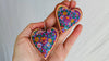 Alebrije Heart Earrings. Sterling Silver. Atelier Aadya. 0434 - Aadya Bazaar