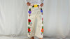 Wide Leg Embroidered Pants. Zinacantan, Mexico. XS-M. 0101