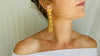 Oaxacan Monte Alban Reproduction Earrings. Sterling Silver. Mexico. Frida Kahlo - Aadya Bazaar