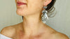 Oaxaca Silver Earrings. La Mano. Hand. Mexico. Frida Kahlo 0228