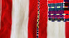 Vintage Oxchuc Mexican Huipil. Vibrant Mayan Textile.