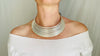 Hmong Multi-Torc Tribal Choker Necklace. Laos China