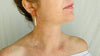 Amber Post Earrings. Sterling Silver. Atelier Aadya