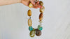 Fossilized Coral, Yellow Apatite and Ammonite Necklace. Atelier Aadya