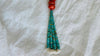 Santo Domingo Turquoise and Coral Necklace . Native American