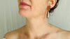 Amber Post Earrings. Sterling Silver. Atelier Aadya