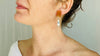 Amber Post Earrings. Sterling Silver. Atelier Aadya. 0036