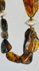 Huge Amber Beaded Necklace. Mexican Amber. Dramatic and Gorgeous! - Aadya Bazaar