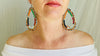 Masaai Beaded Earrings. Extra Large!! 0222 - Aadya Bazaar