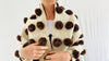 Earth Tones Wool Shawl. Pom Poms & Tassels. Mayan. Chamula. Mexico