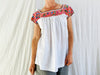Hand-Embroidered Nahua Blouse. Puebla, Mexico. Up to Size M - Aadya Bazaar